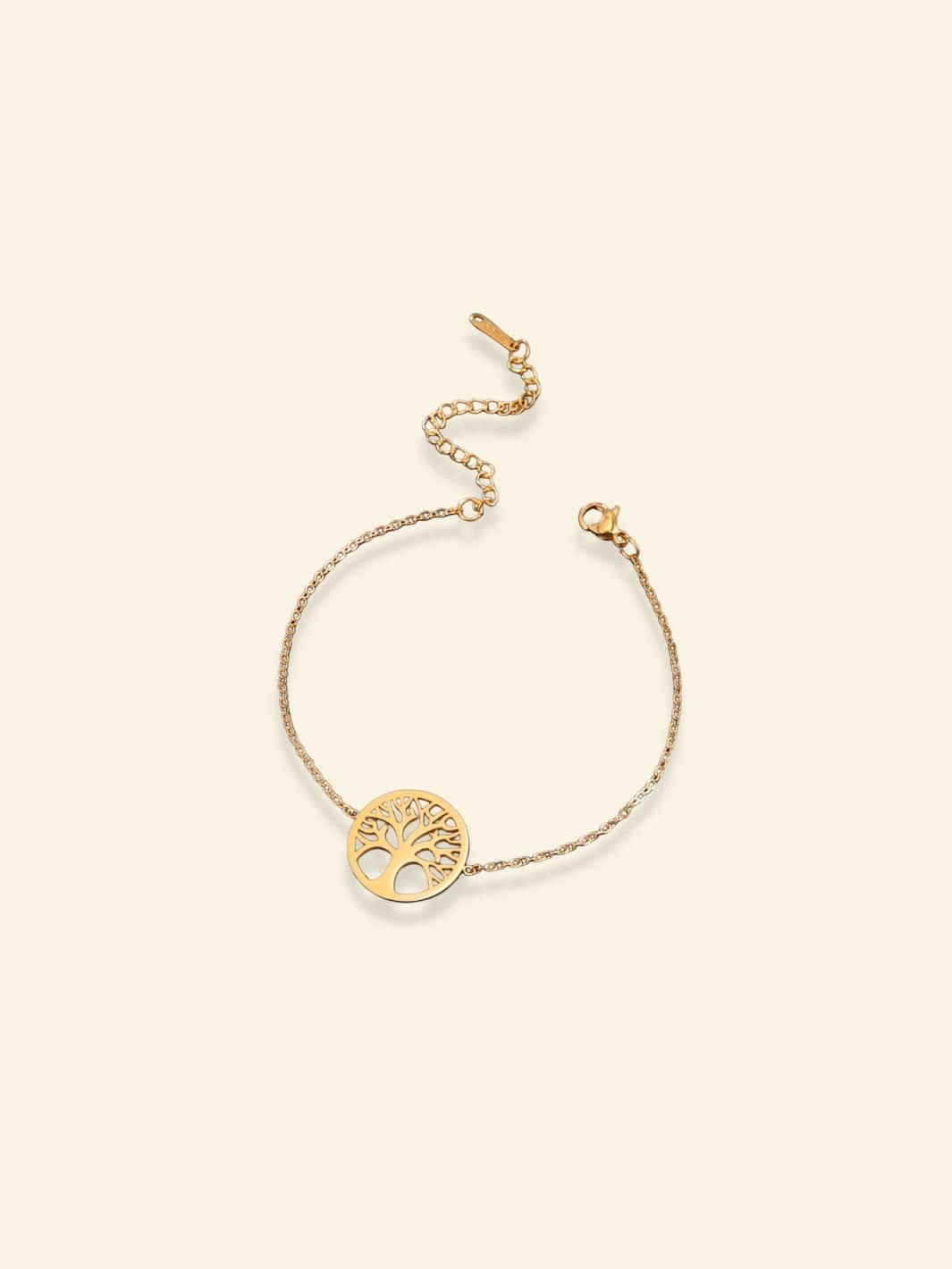 Arbre de la Vie Bracelet Doré