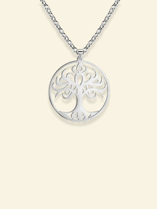 Arbre de Vie Celte Collier Argent