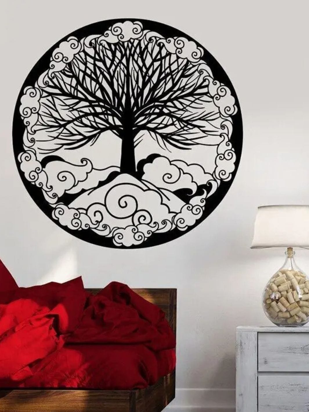 Arbre de Vie Mural PVC 57 x 57 cm