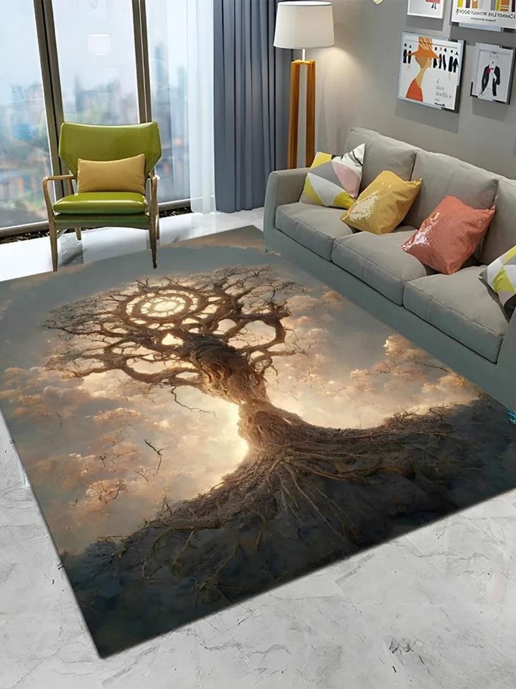 Arbre de Vie Tapis 70 x 100 cm