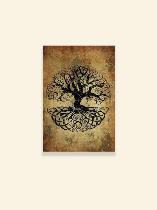 Arbre de Vie Toile Peinture sur toile / 20X30cm - Sans cadre