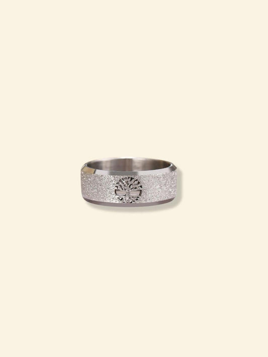 Bague Arbre de Vie Brillante Argent / 6