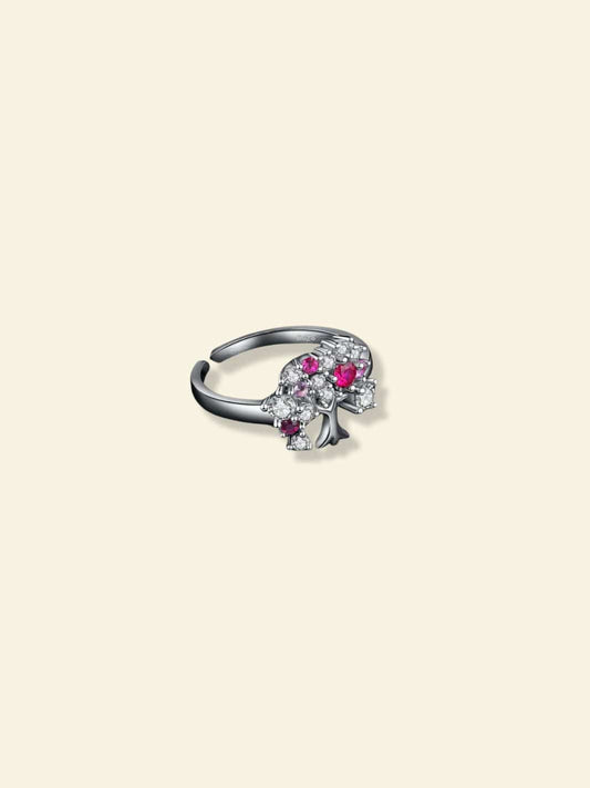 Bague Arbre de Vie Rubis