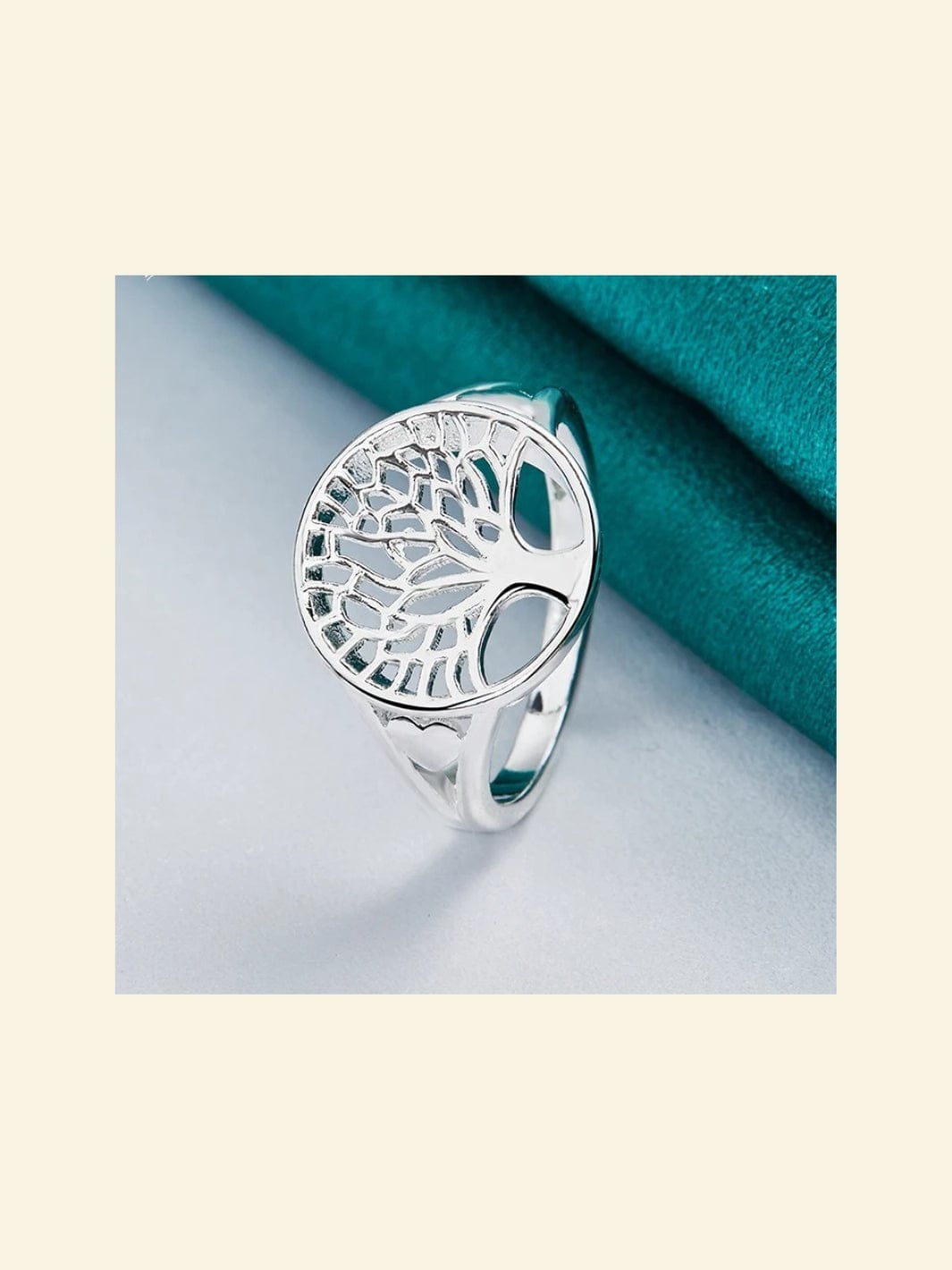 Bague Argent Arbre de Vie 7