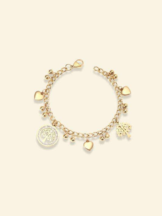 Bracelet Arbre de Vie Coeur