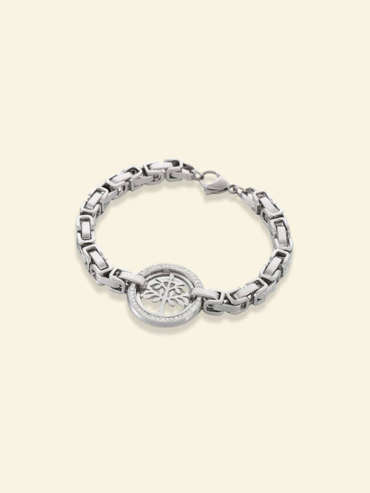 Bracelet avec Arbre de Vie Argent