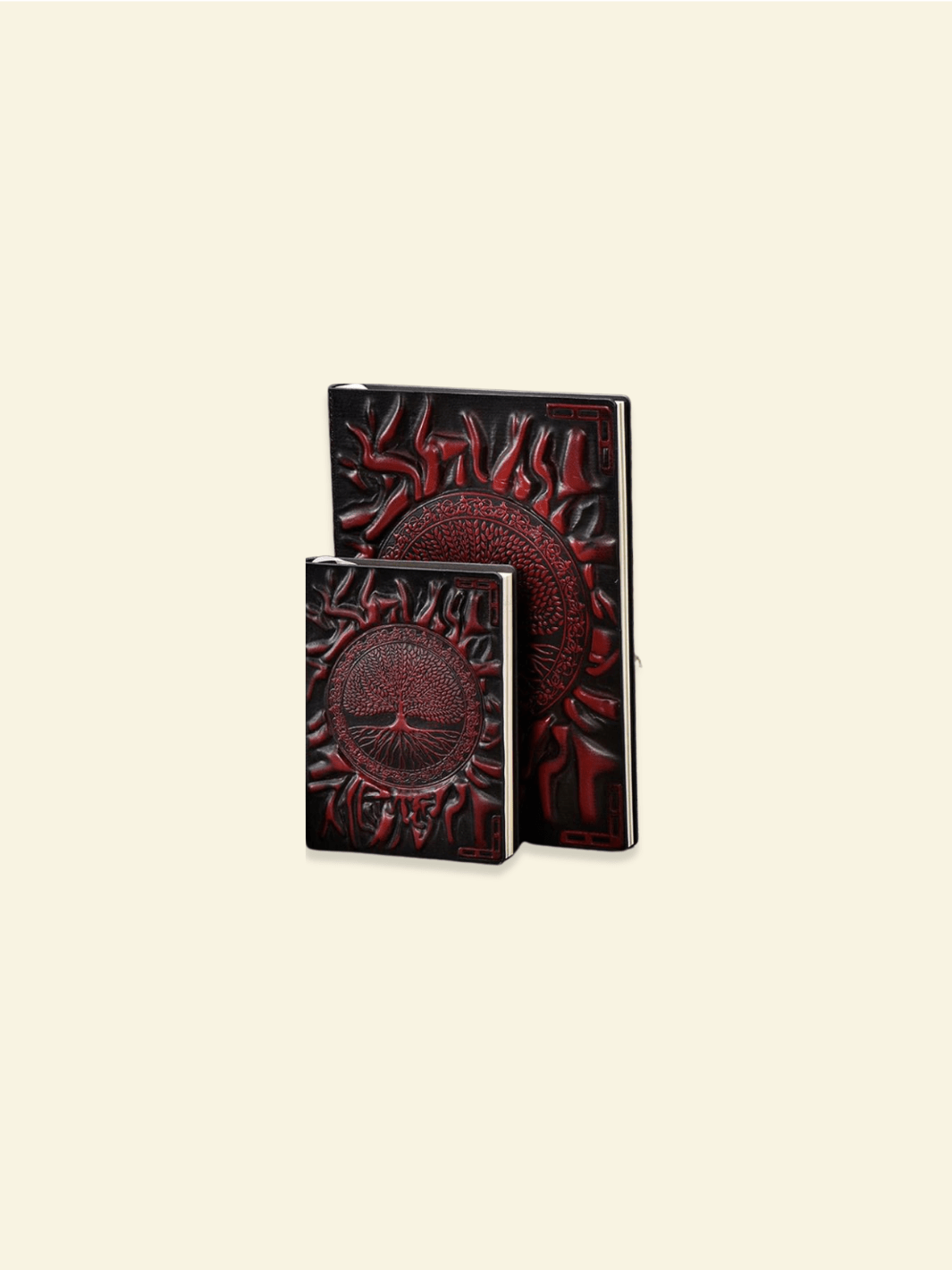 Carnet Arbre de Vie Vin rouge / (A5) 21.5 x 14.5cm