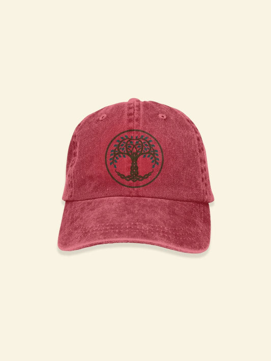 Casquette Arbre de Vie Rouge