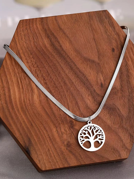 Collier Arbre Argent / 45cm