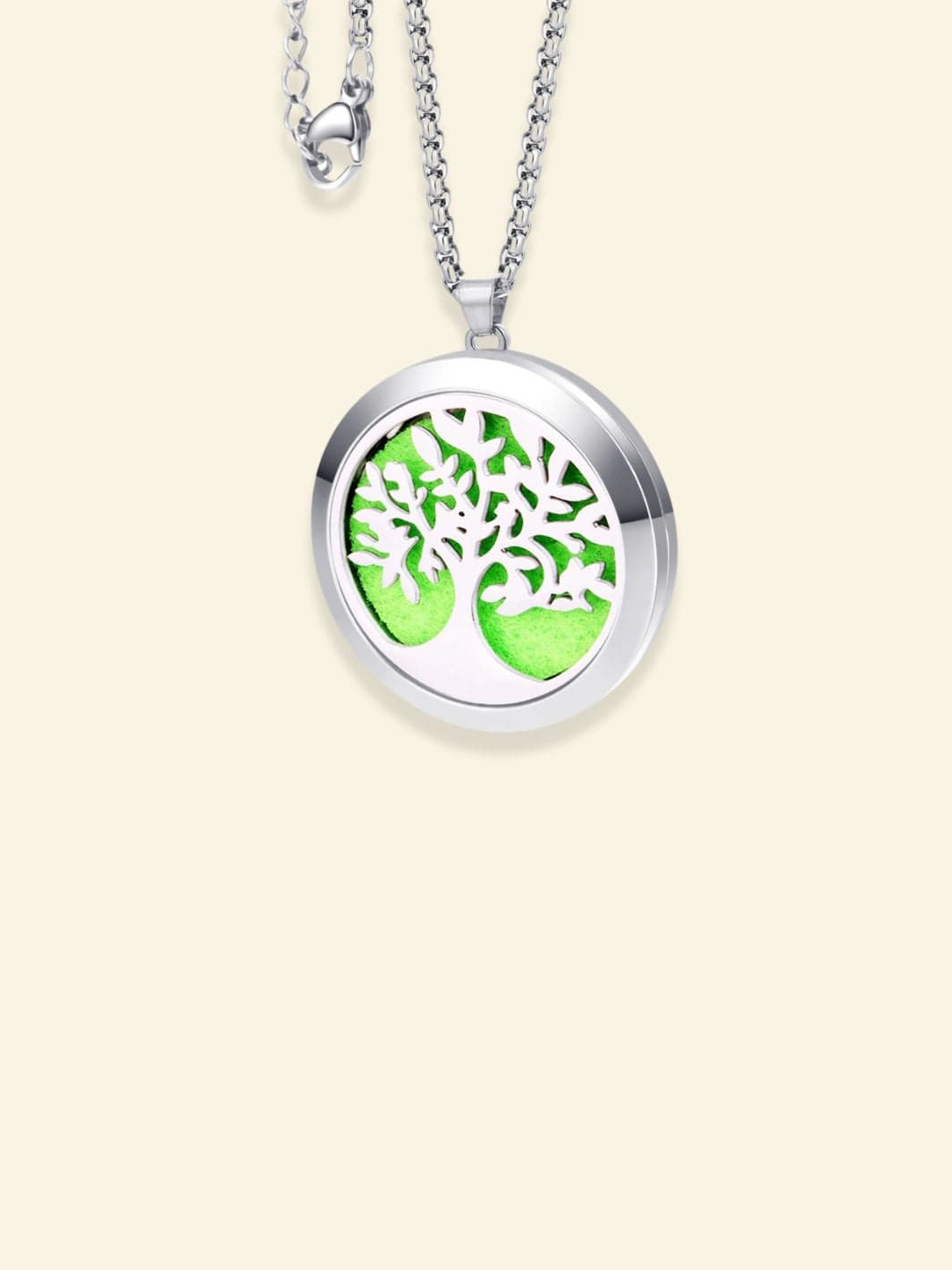 Collier Arbre de Vie en Acier Inoxydable