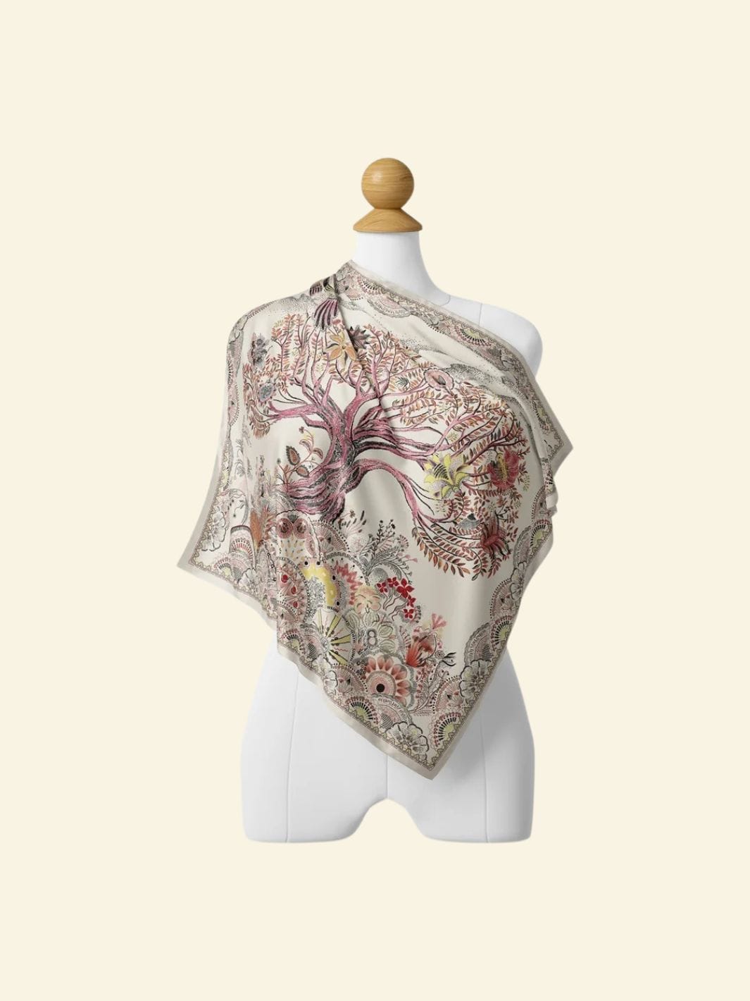 Foulard Arbre de Vie 53 x 53 cm