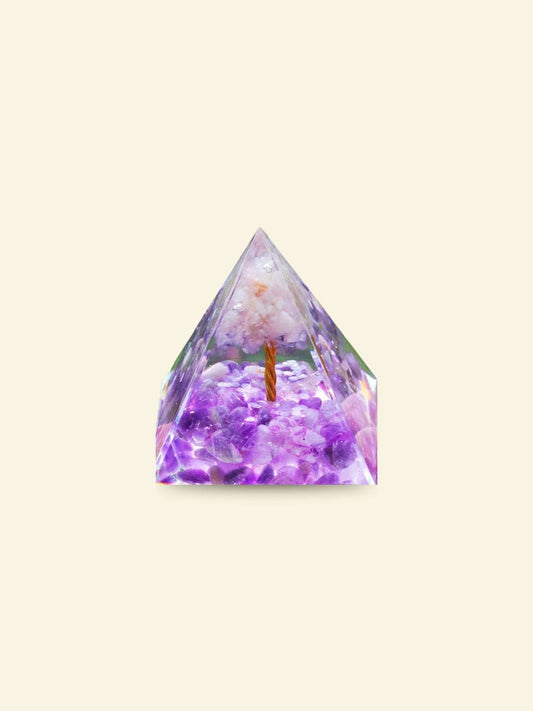 Orgonite Arbre de Vie Violet