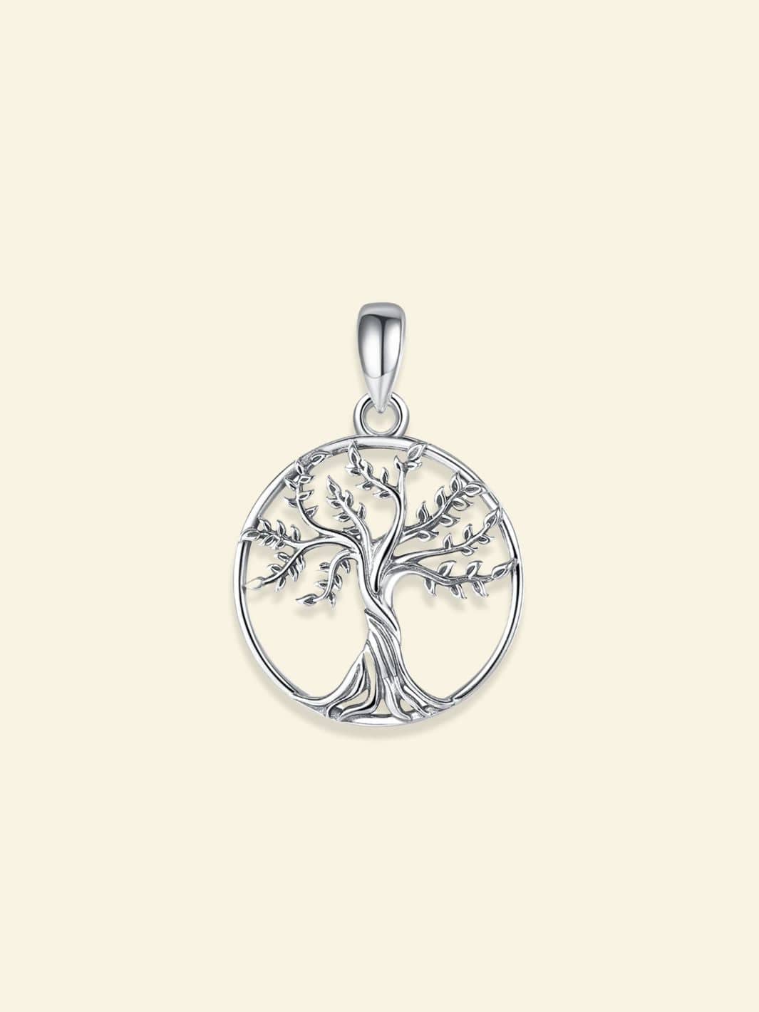 Pendentif Arbre de Vie Argent Argent 925