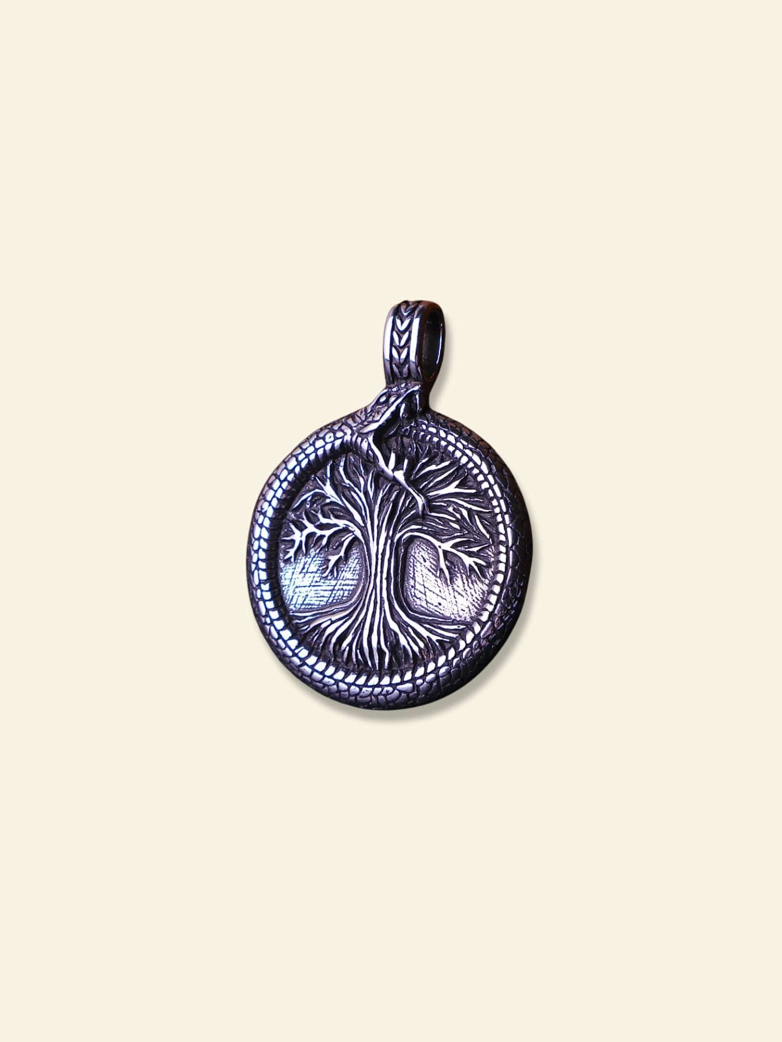 Pendentif Arbre de Vie Homme Argent