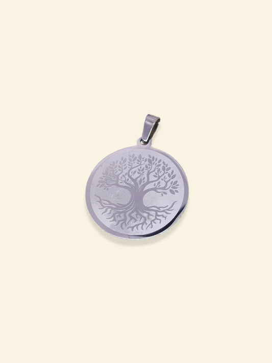 Pendentif Arbre de Vie Métal Argent