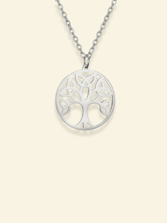 Pendentif Collier Arbre de Vie Argent