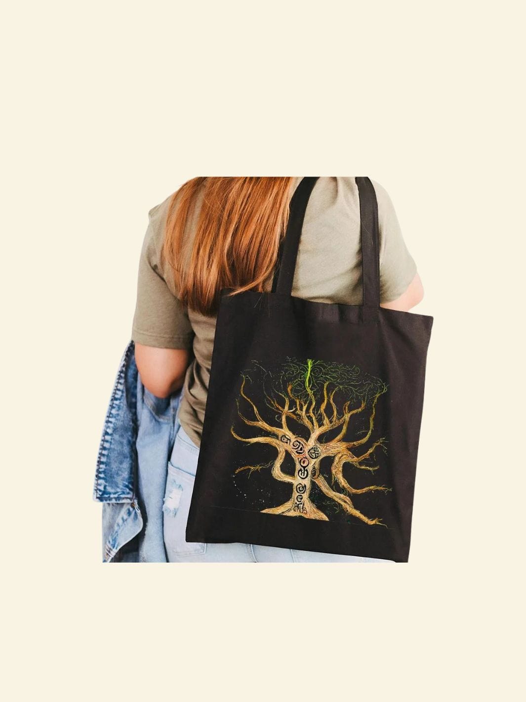 Sac Arbre de Vie 2 / 35x40cm