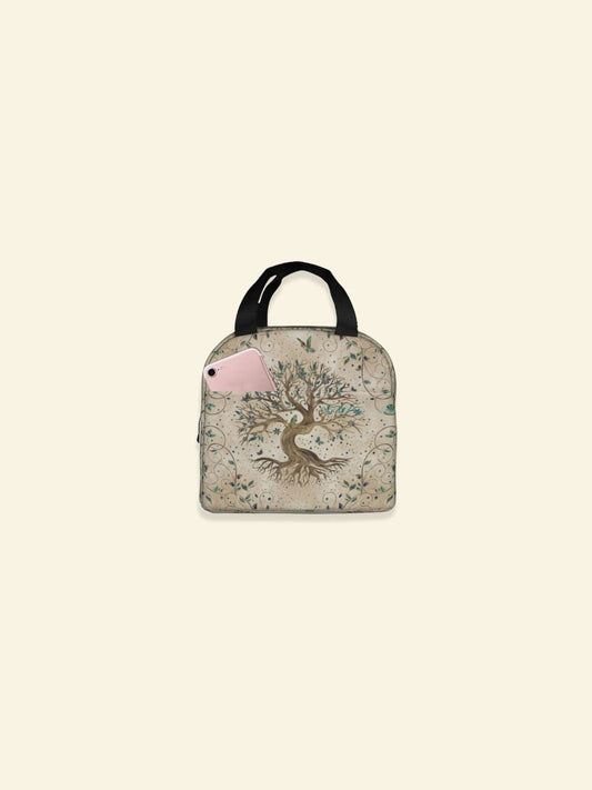 Sac Lunch Arbre de Vie Beige