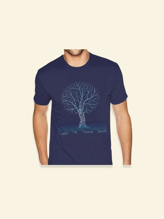 Tee-shirt Arbre de Vie Bleu / S