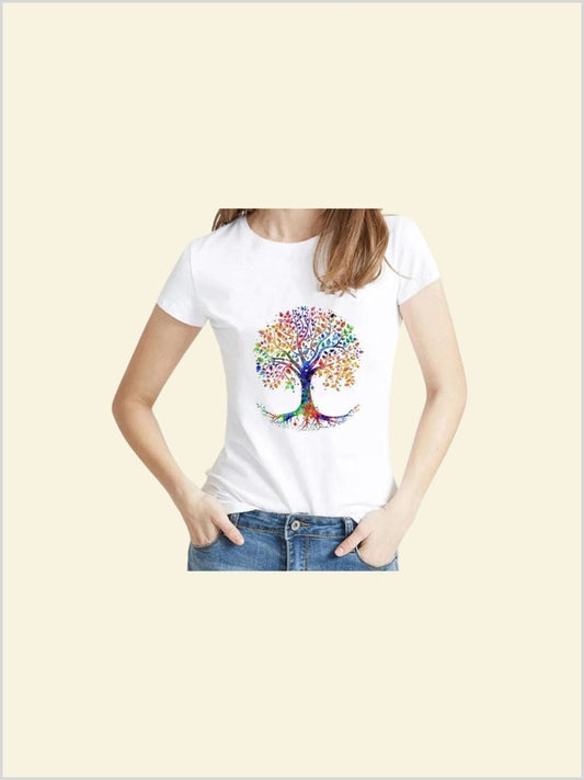 Tee-Shirt Femme Arbre de Vie S